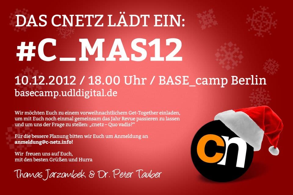 Das cnetz lädt ein: #c_mas12